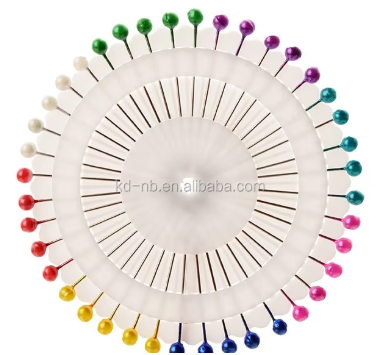 alfiler cabeza de colores