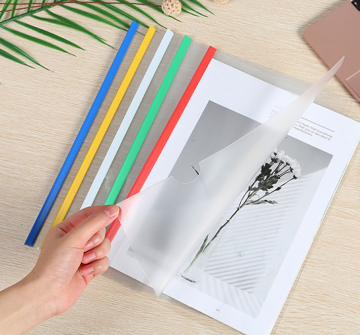 carpeta acetato / con varilla